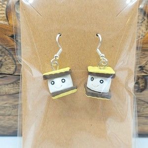 3D Smores Earrings